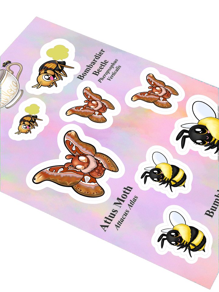 Buggie Badges 6 - Brown/Yellow product image (2)