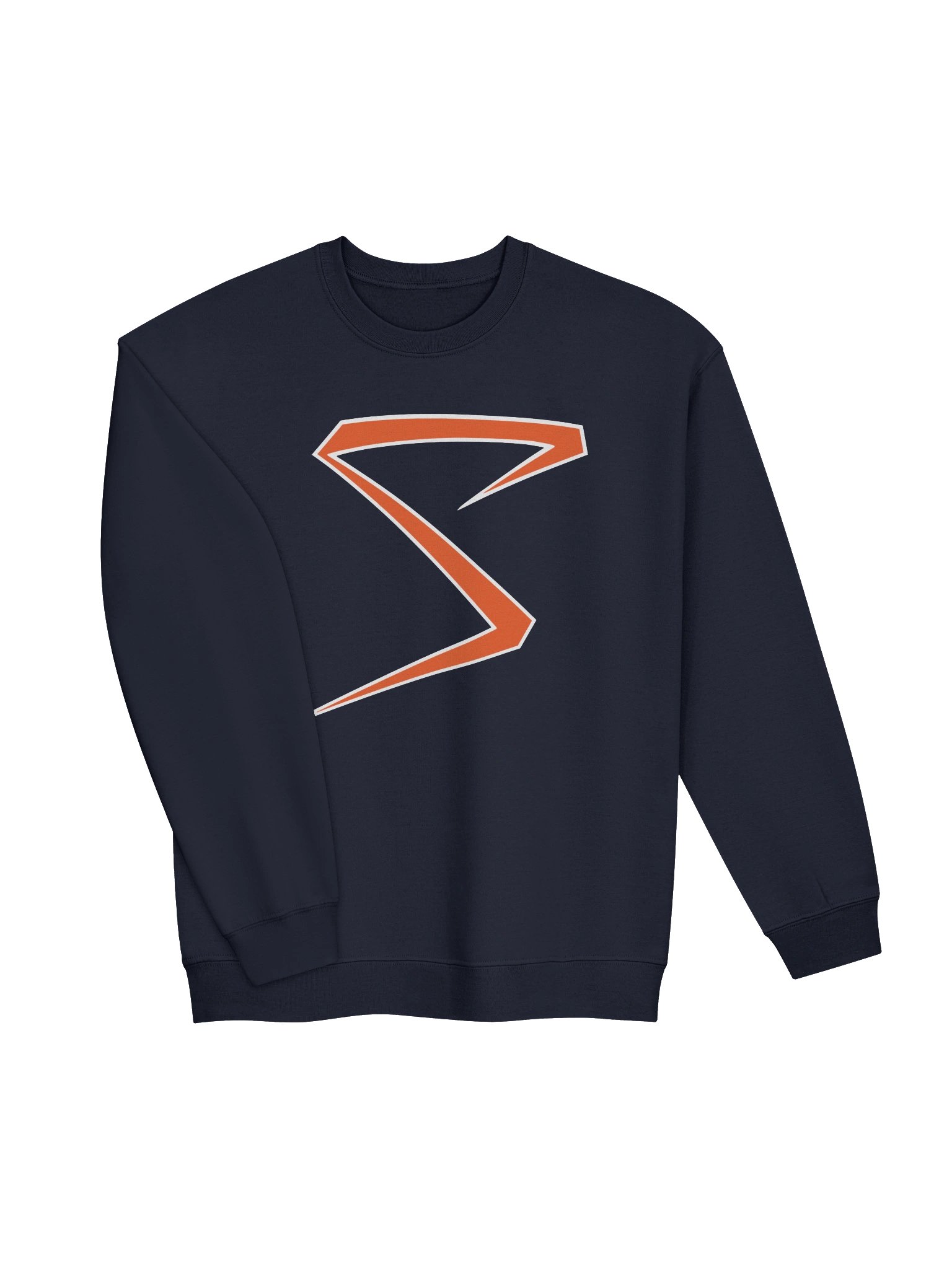 Midwest Sluggers S-Logo Navy Unisex Crewneck Sweatshirt product image (4)