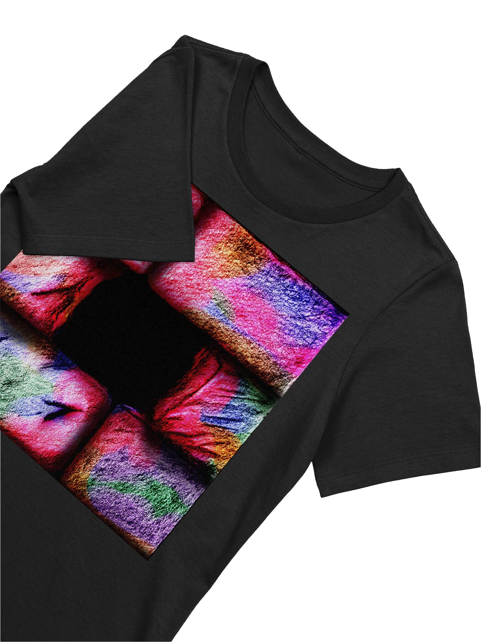 "Wall" T-Shirt. Women's Bella+Canvas Supersoft Relaxed-fit T-Shirt product image (3)