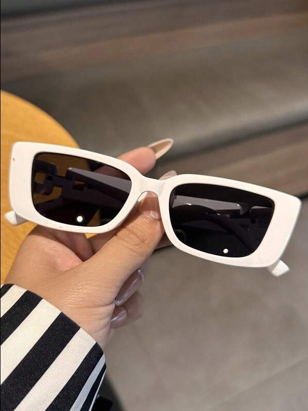 1 Pair Small Cat Eye Black Fashion Glasses, Suitable For Outdoor Use Elegant Outfit For Summer Beach Vacation,Outdoor,Travel Preppy Style For Back To School product image (4)