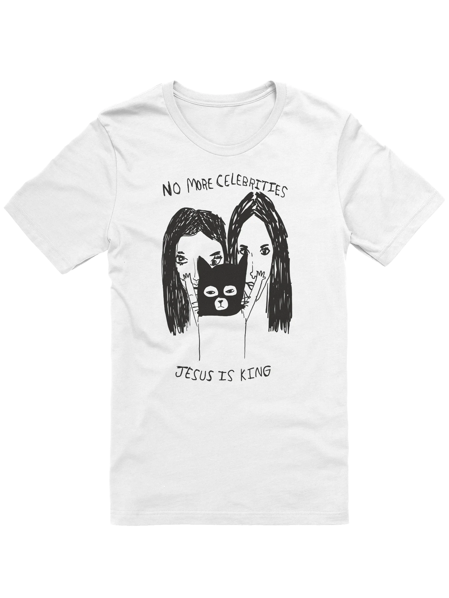 No more celebrities Statement Tee product image (1)