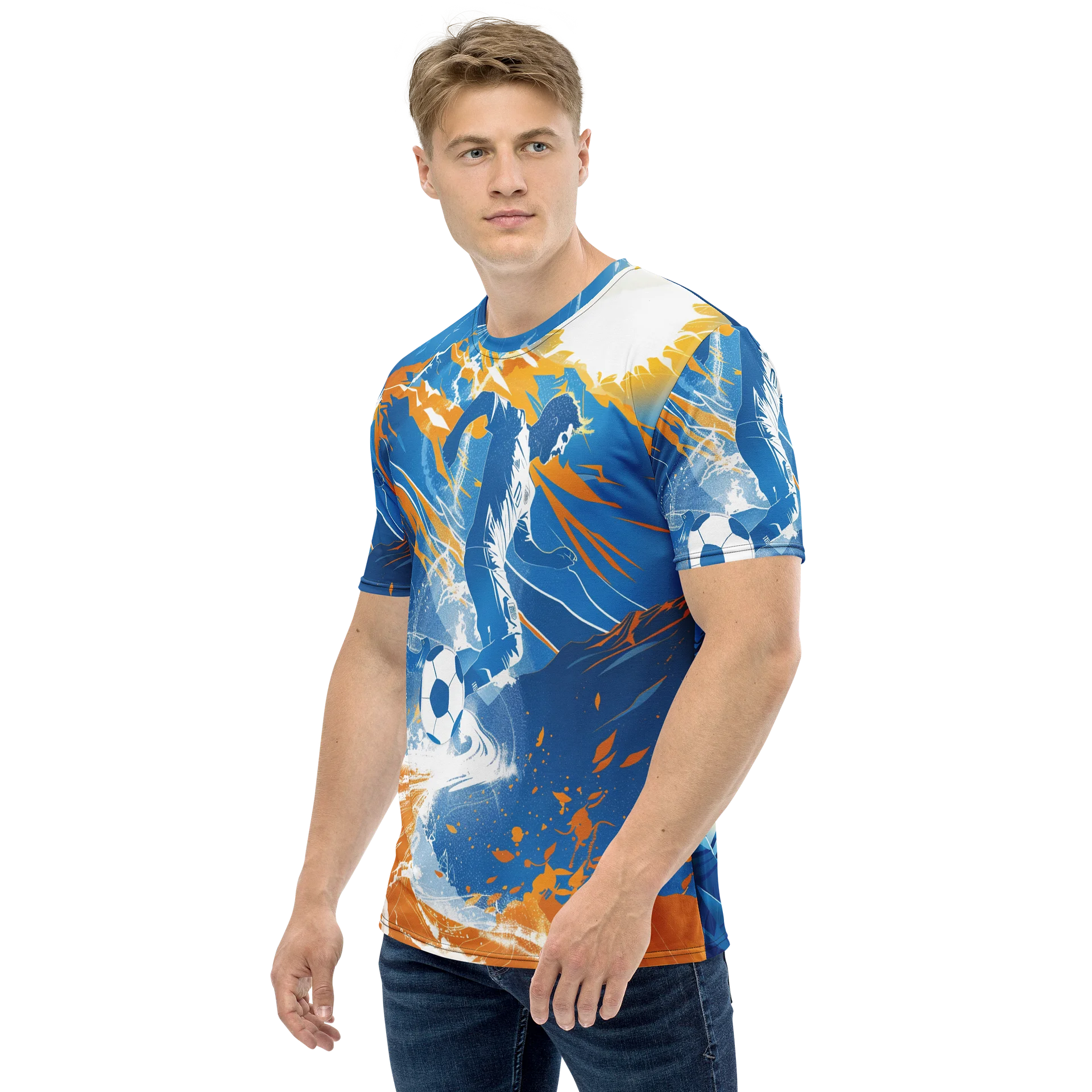 Argentina Fantasy Football Mens T shirt product image (8)