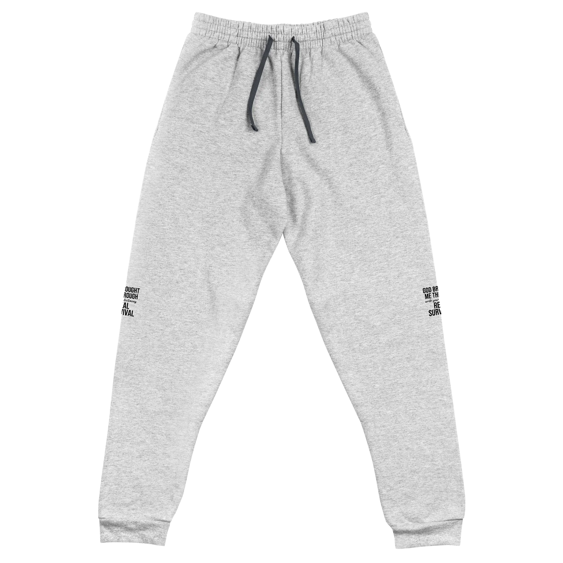 God Brought Me Through “Real Survival” Joggers | GBMT Premium Comfort Sweatpants product image (7)