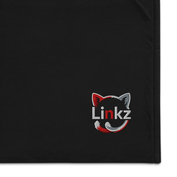 Linkz Logo Sherpa Blanket product image (1)