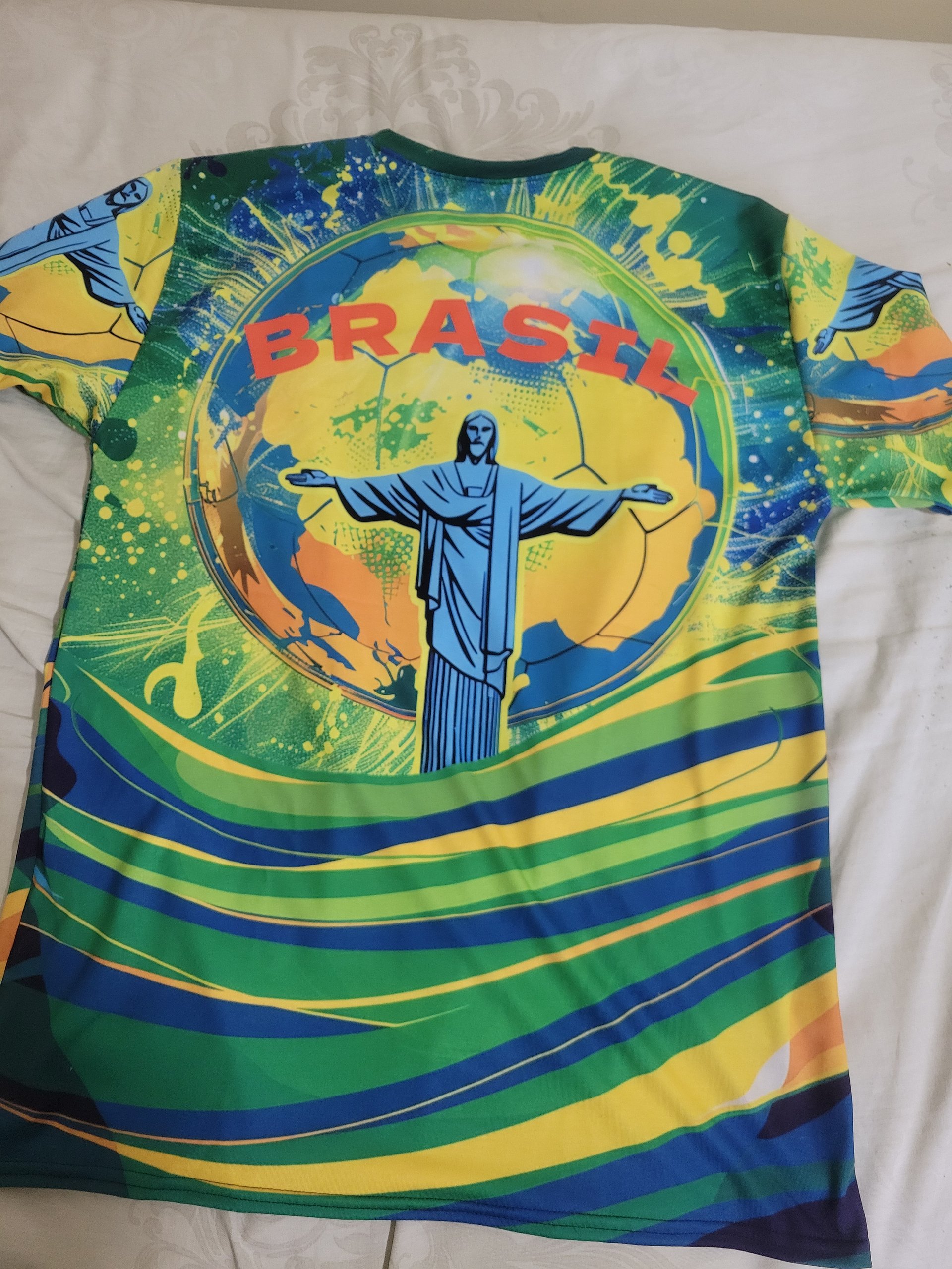 Brazil Fantasy Football Mens T shirt product image (4)