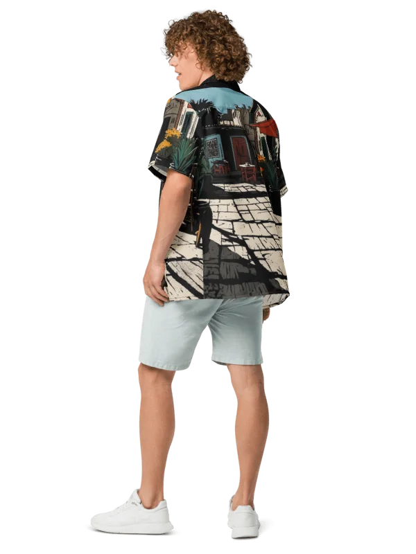 Sunlit Alley Hawaiian Shirt product image (8)