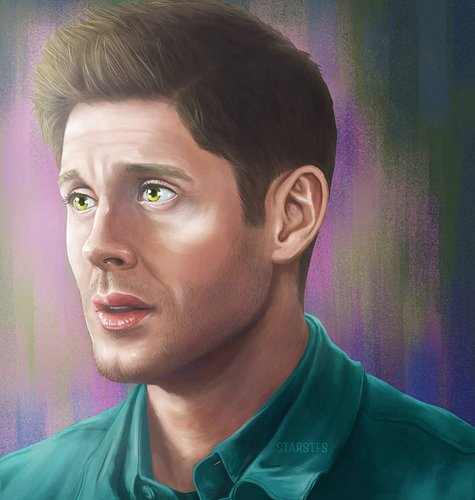 Doing some digital painting practice. A bit of tribute piece of one of my all time favorite character - Dean Winchester. I'm ...