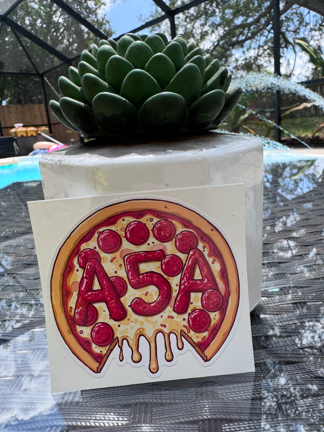 Across Five Aprils: New York Pizza Sticker product image (1)