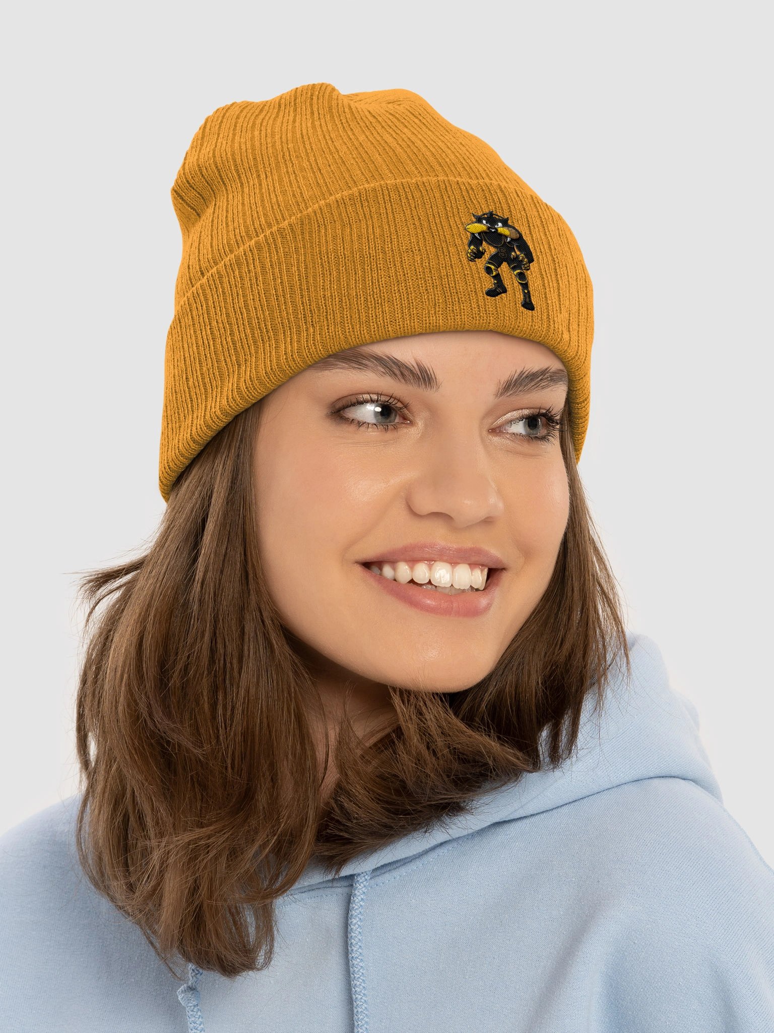 Sabercats Fierce Mascot Ribbed Beanie product image (43)