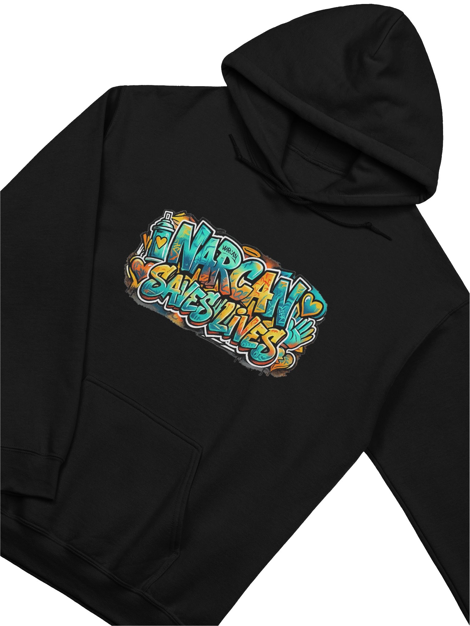Narcan Saves Lives Graffiti Hoodie product image (3)
