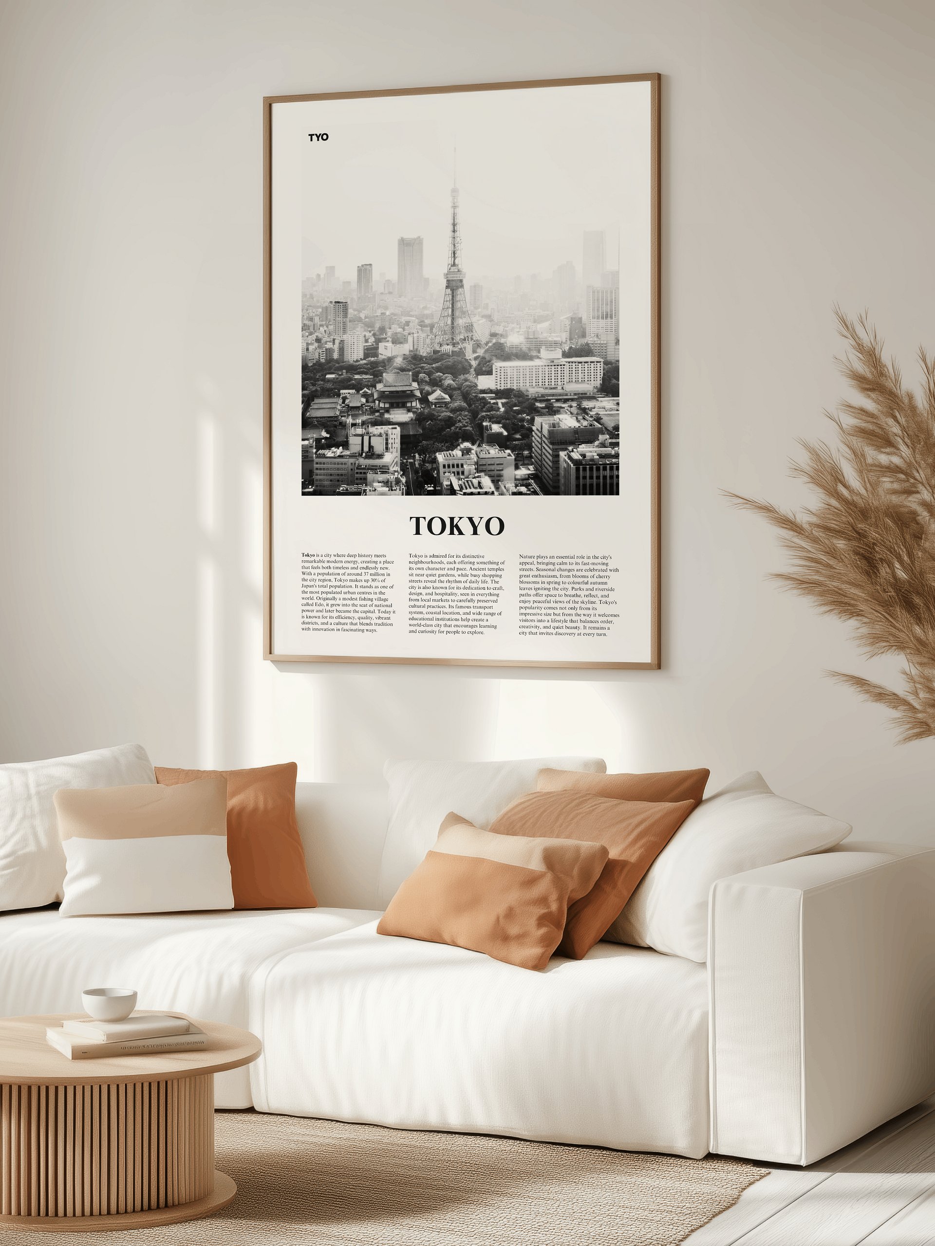 Tokyo 01 Newspaper Poster | Framed product image (3)