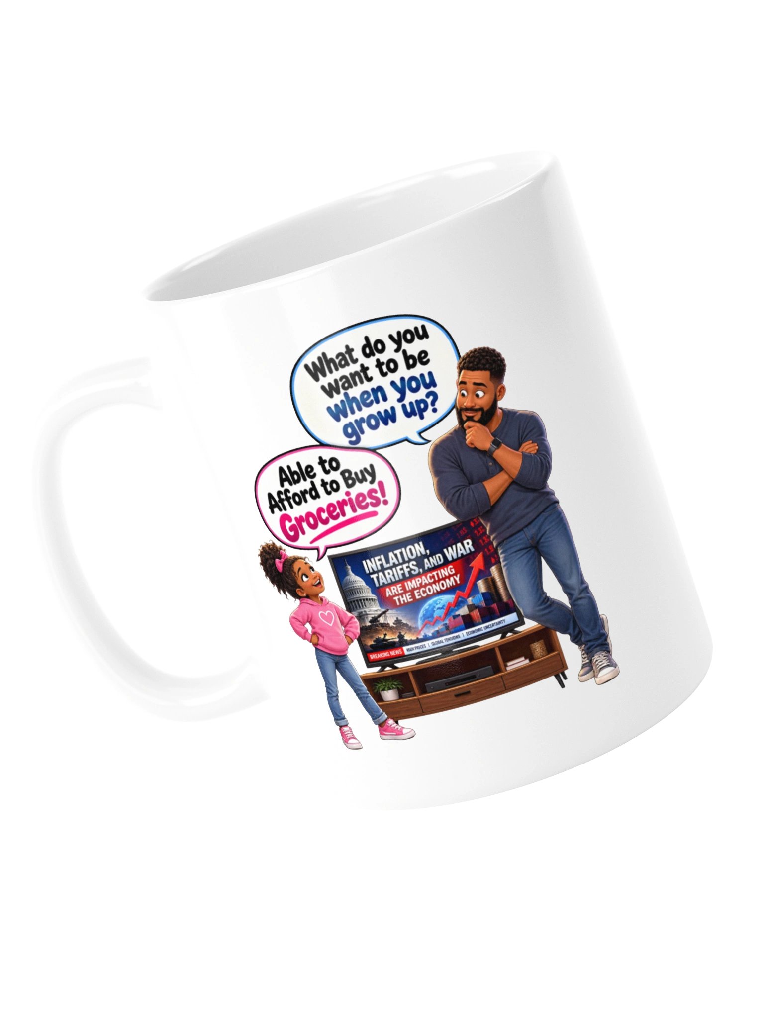 ABLE TO AFFORD TO BUY GROCERIES! MUG product image (13)
