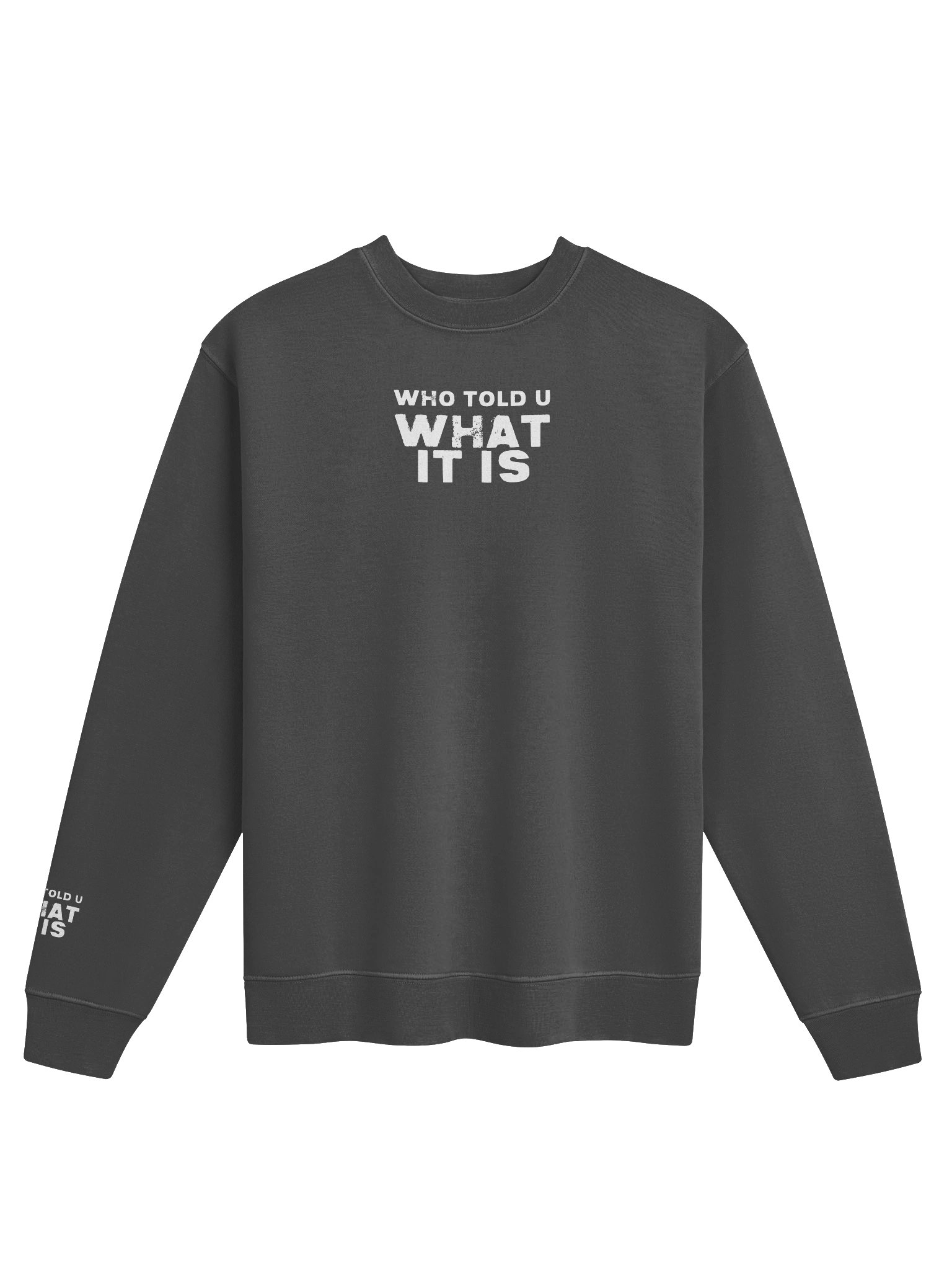 Who Told U What It Is Sweatshirt product image (1)