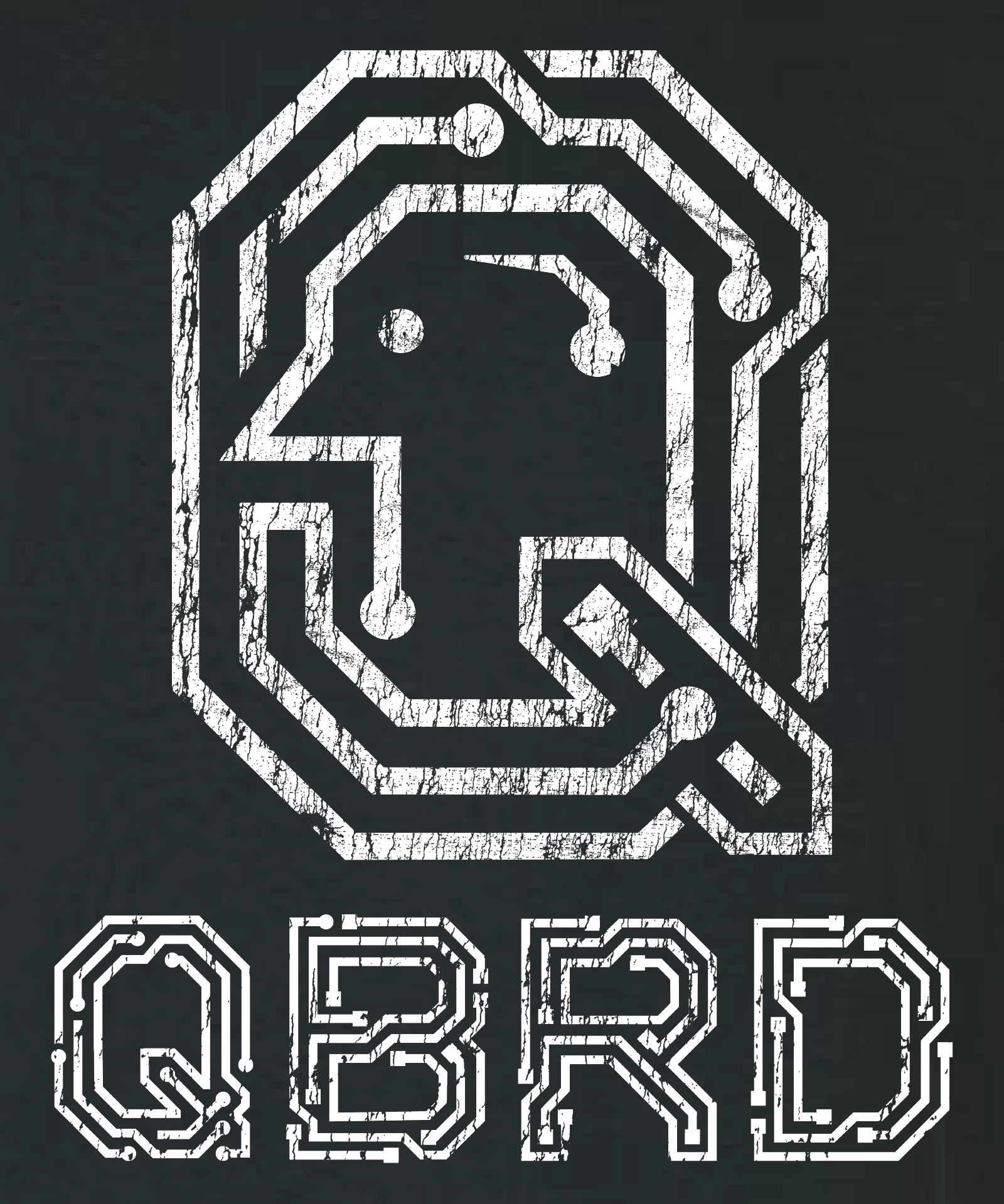 QBRD Vintage Logo Screen Printed Jersey Tee product image (1)