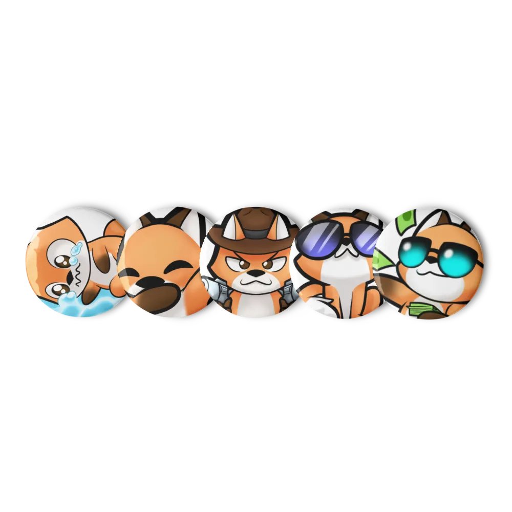 Fox Emote Pins product image (3)
