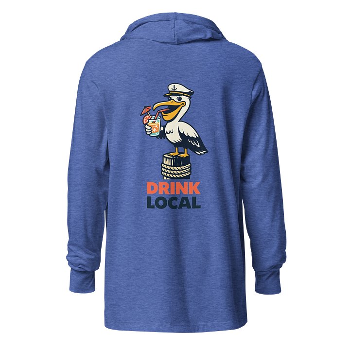 Drink Local Pelican Dockside Hooded Tee product image (7)