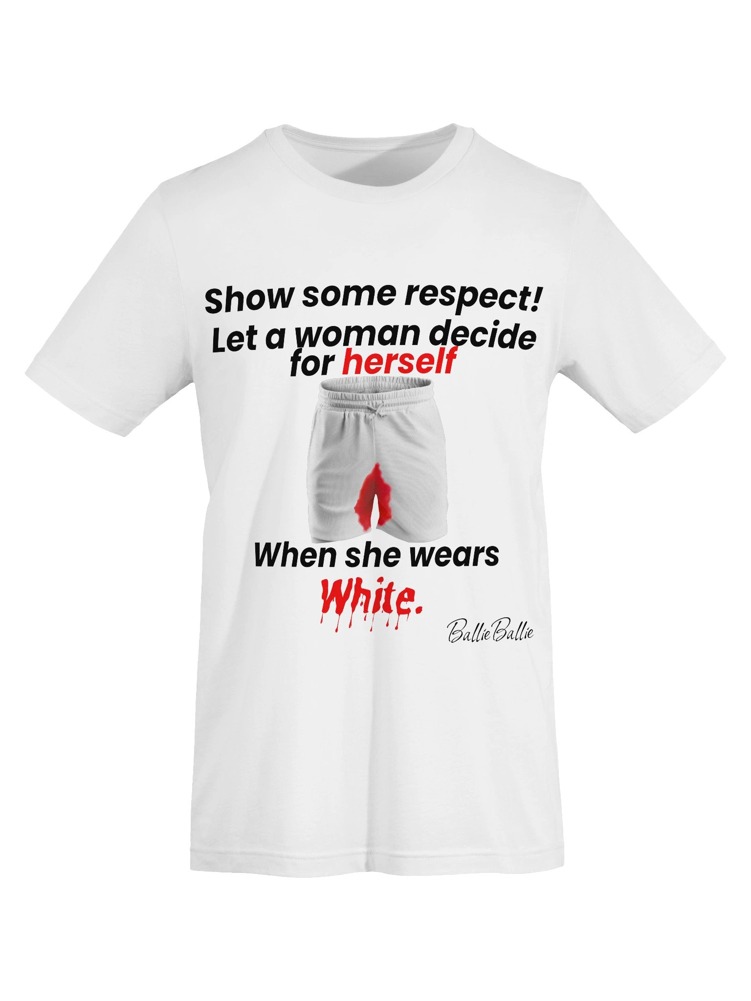 Show some respect! Let a woman decide for herself when she wears white. product image (7)
