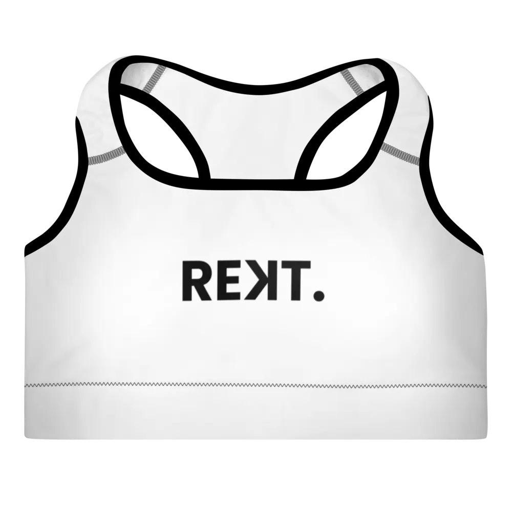 Get Rekt Padded Sports Bra product image (2)