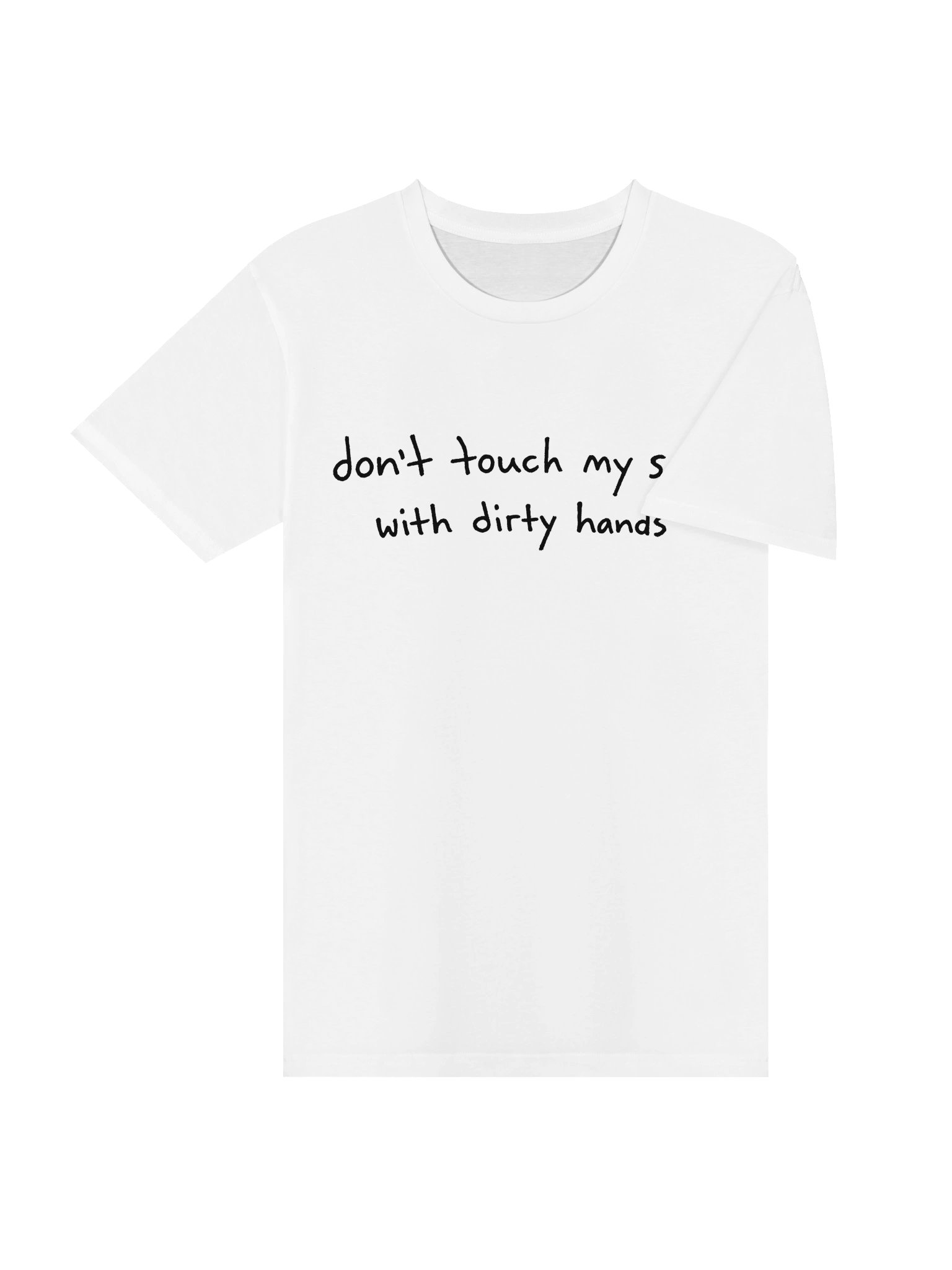 don't touch my soul with dirty hands tee product image (3)