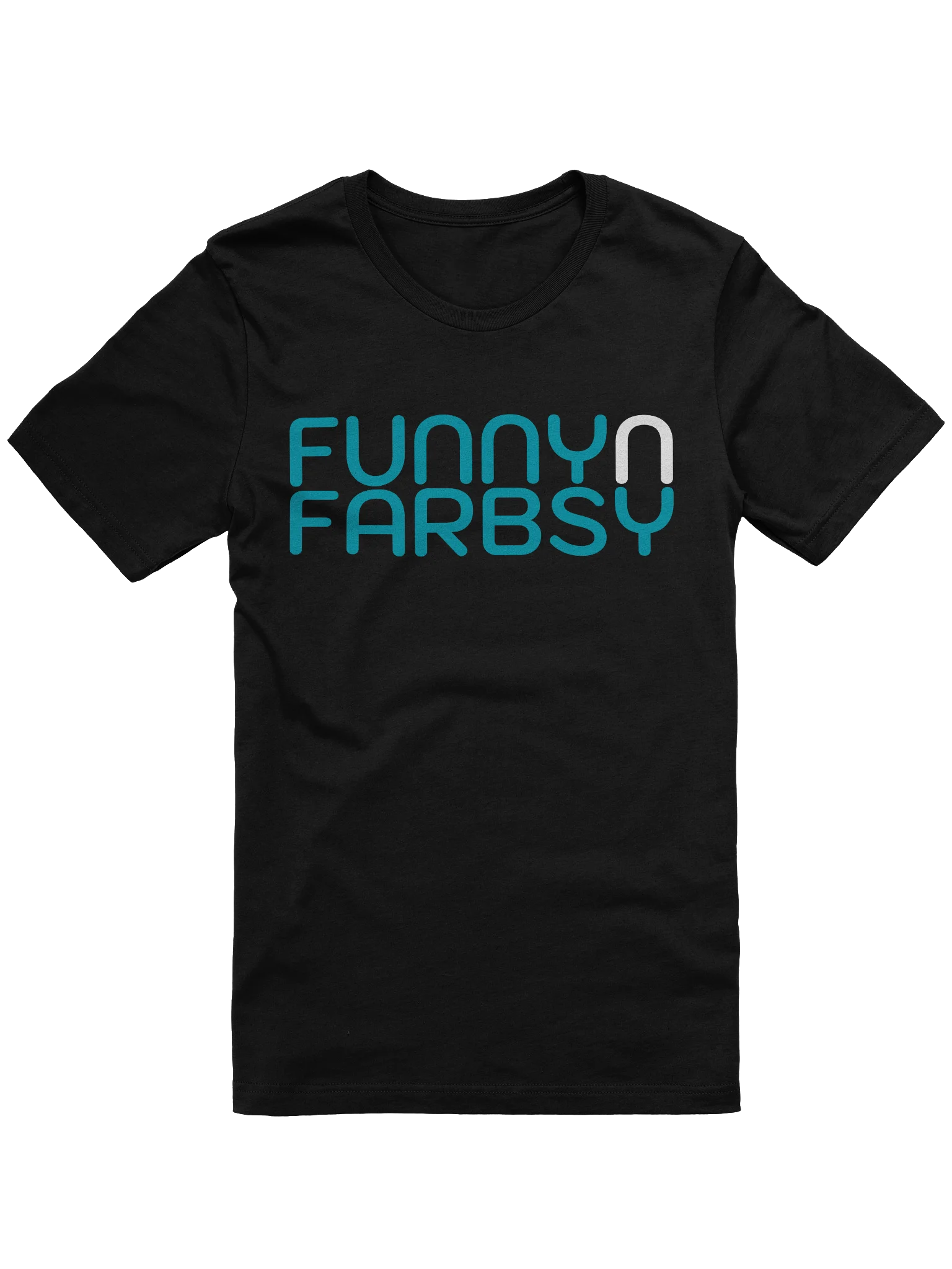 FunnyNFarbsy Wordmark Logo Shirt (Dark Colors) product image (1)