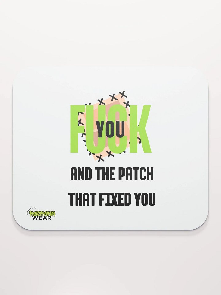 Rebel Patch Classic Mouse Pad product image (2)