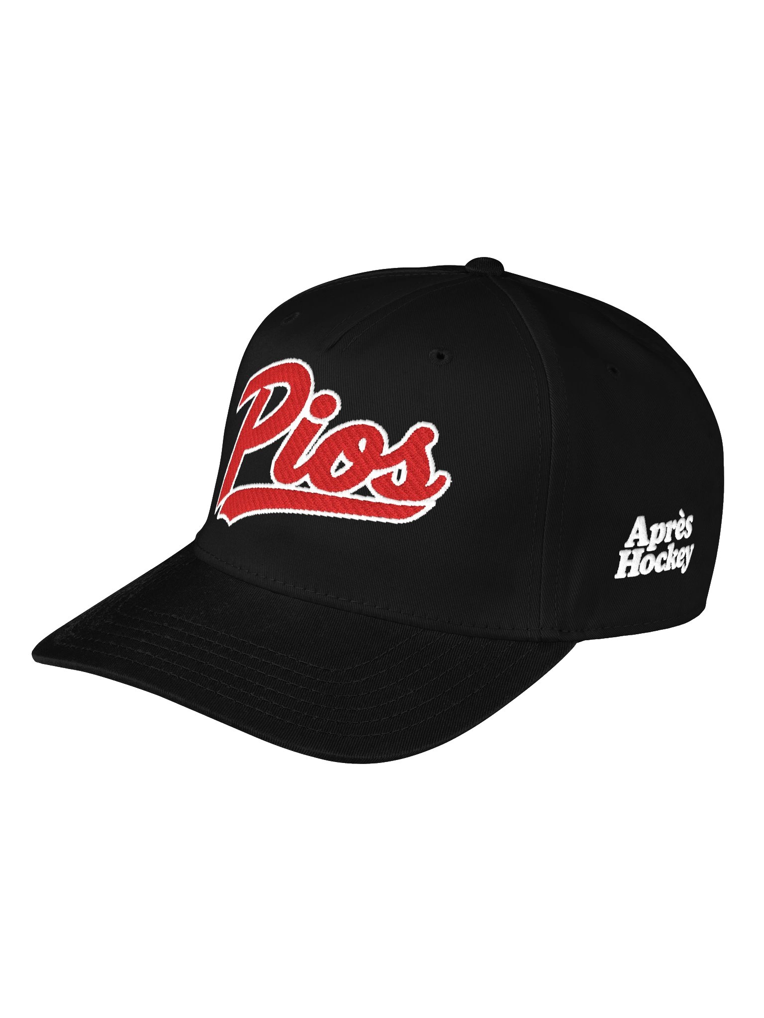 Pioneers Script Snapback — Blackout product image (3)