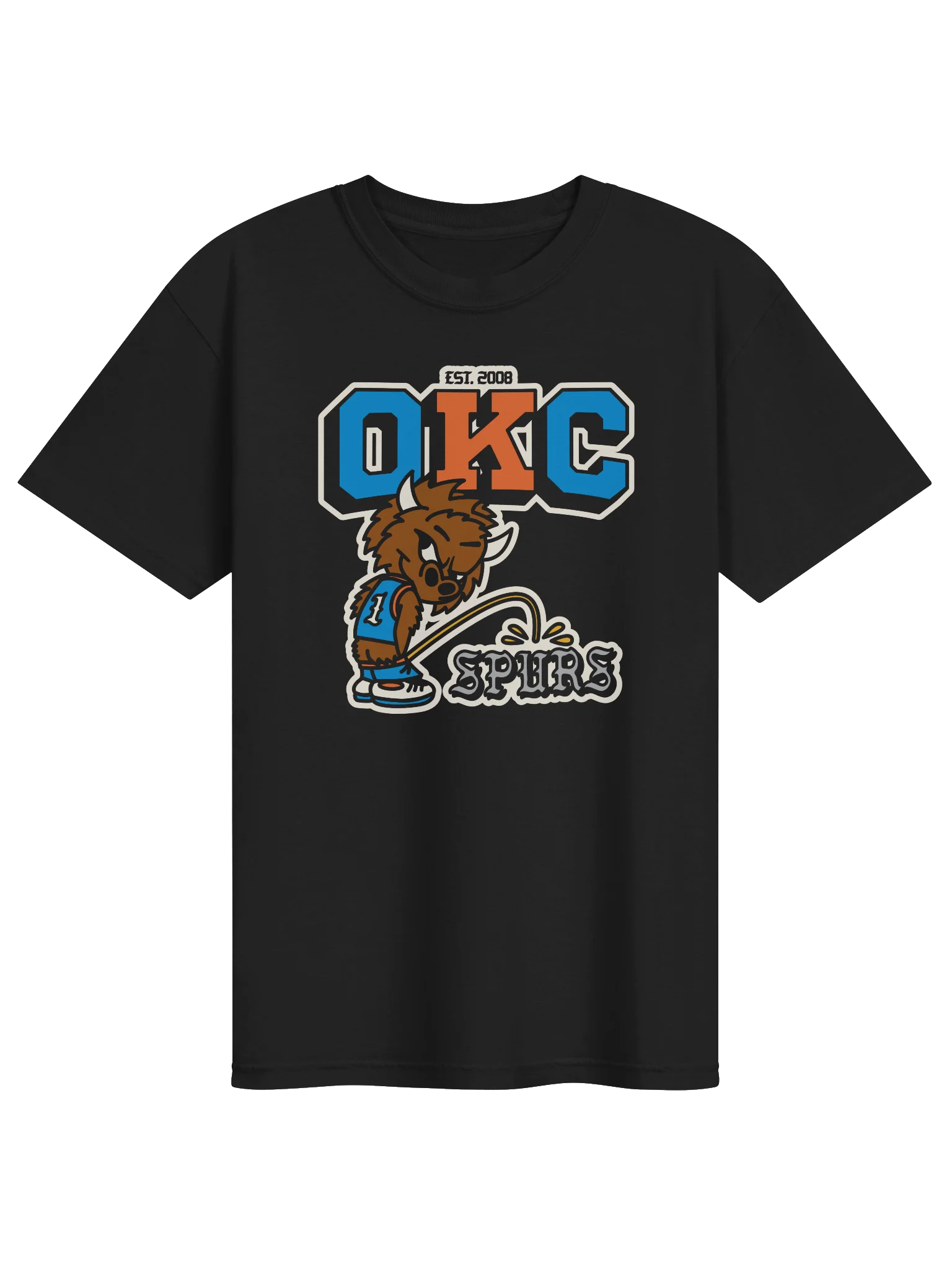 Take a Leak OKC vs. Spurs Tee product image (3)