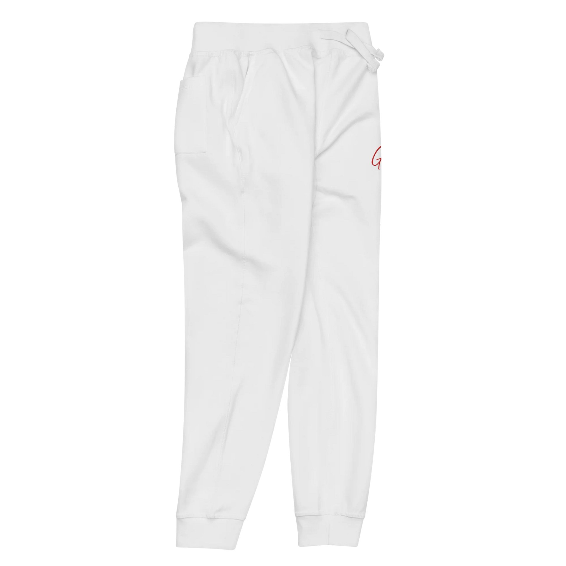 Embroidered "GG" Joggers - Red product image (35)