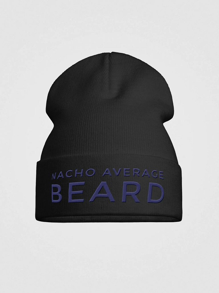 Nacho Average Beard Cotton Blend Beanie product image (1)