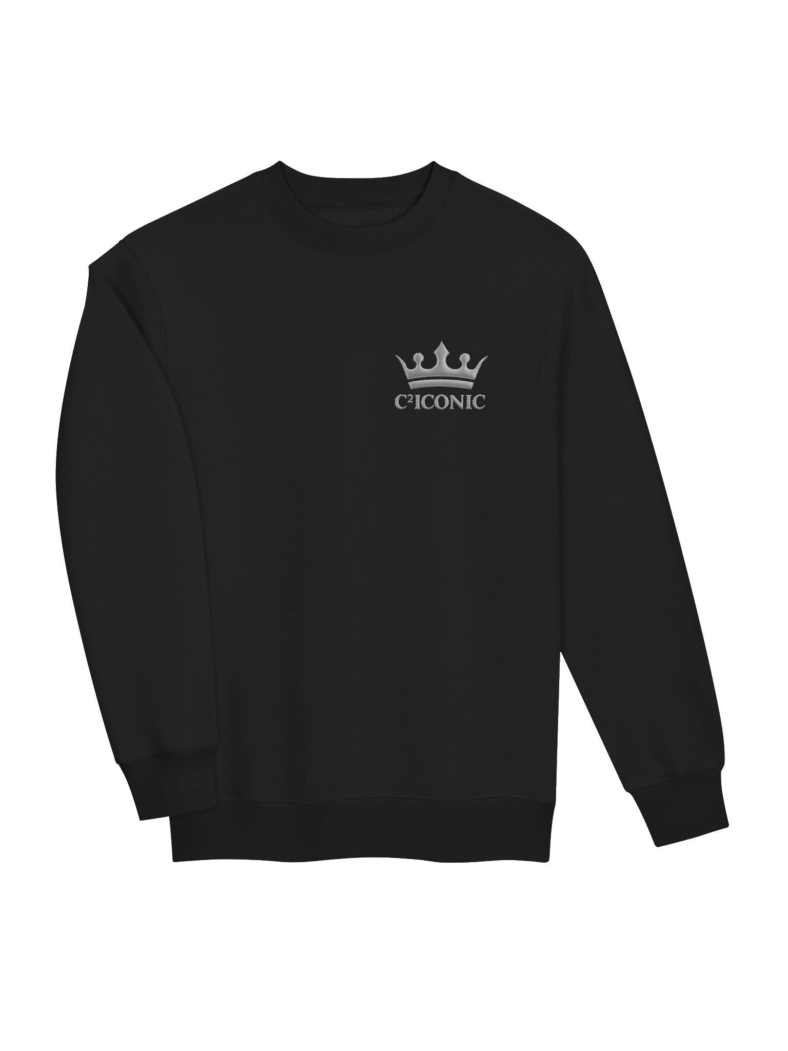 C² ICONIC | Silver Signature Logo Crewneck product image (3)