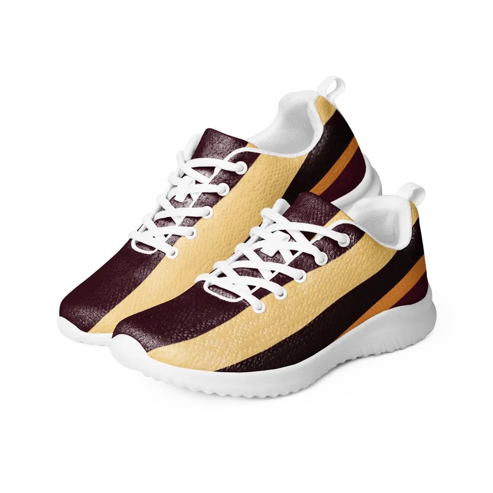 Maroon and Desert Stride Women's Sneakers product image (8)