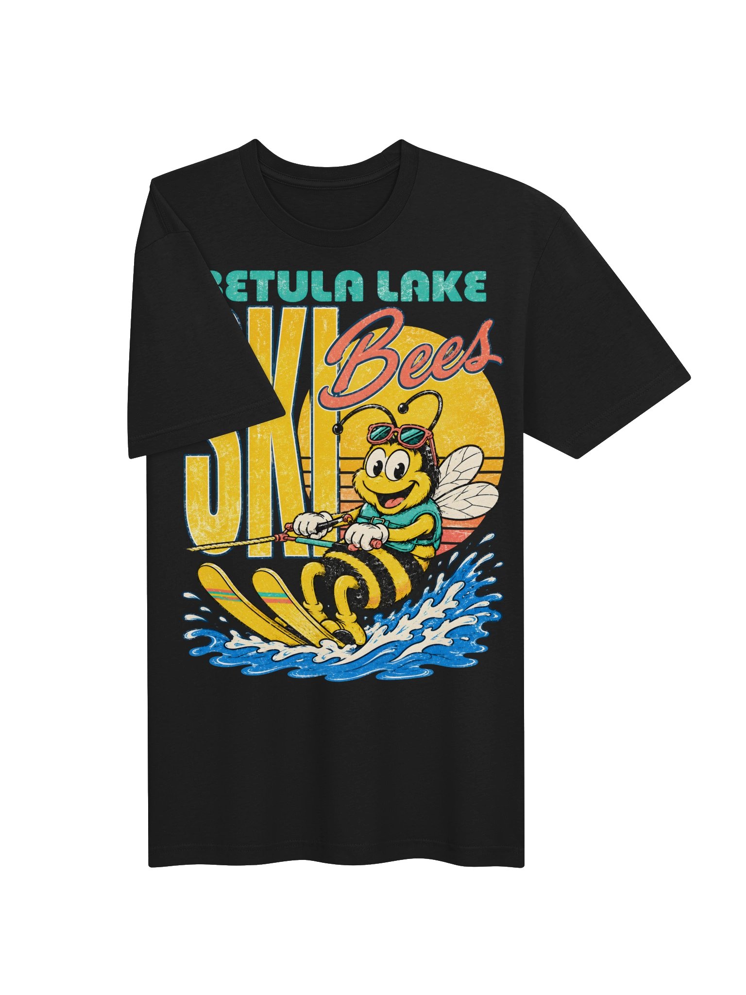 Betula Lake Ski Bees Retro Surf Tee product image (3)
