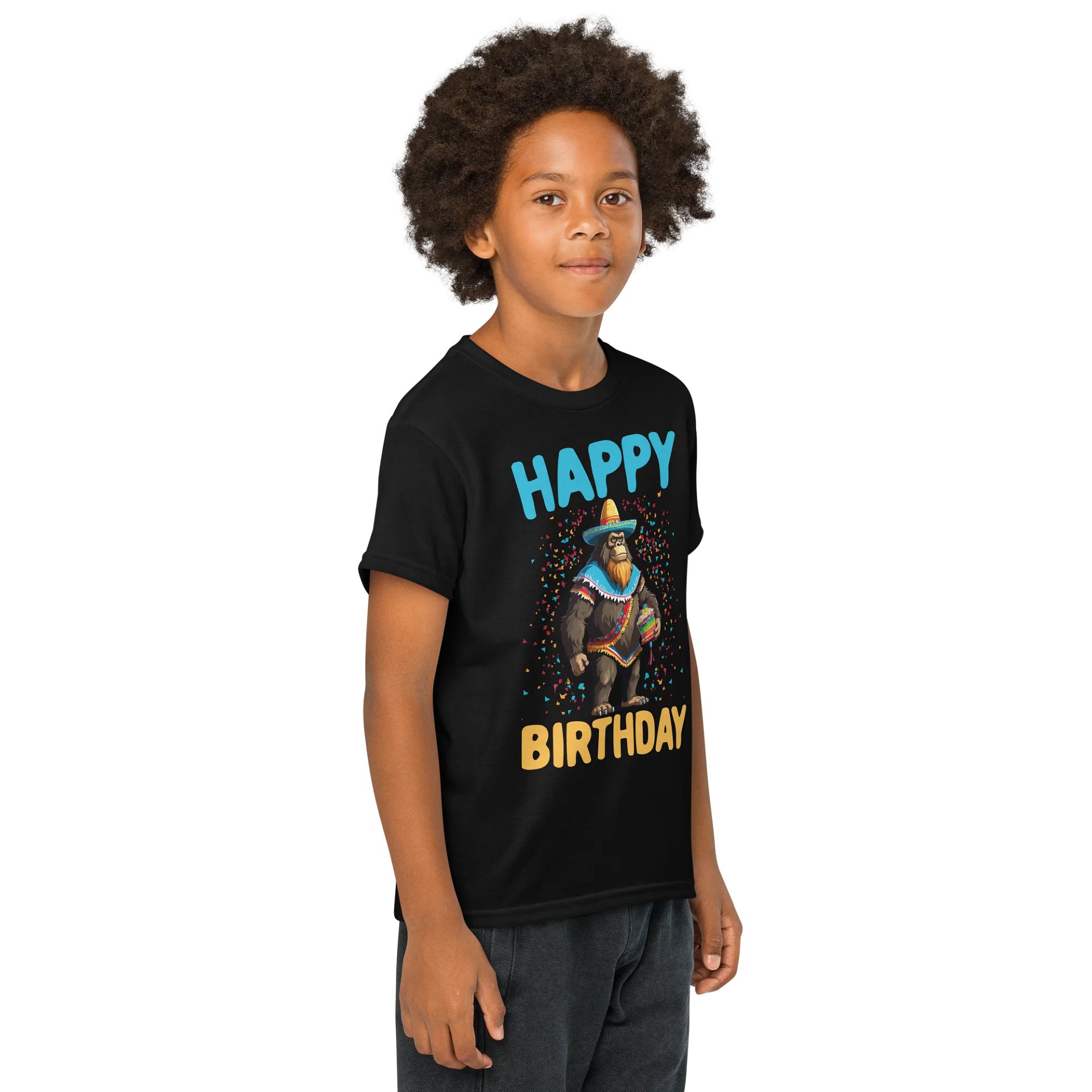 Happy Birthday (Mexican Sasquatch) T-Shirt For Kids product image (4)