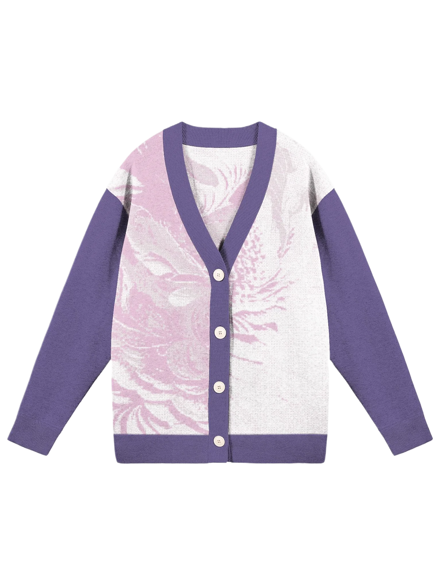 Purple Cardigan product image (1)
