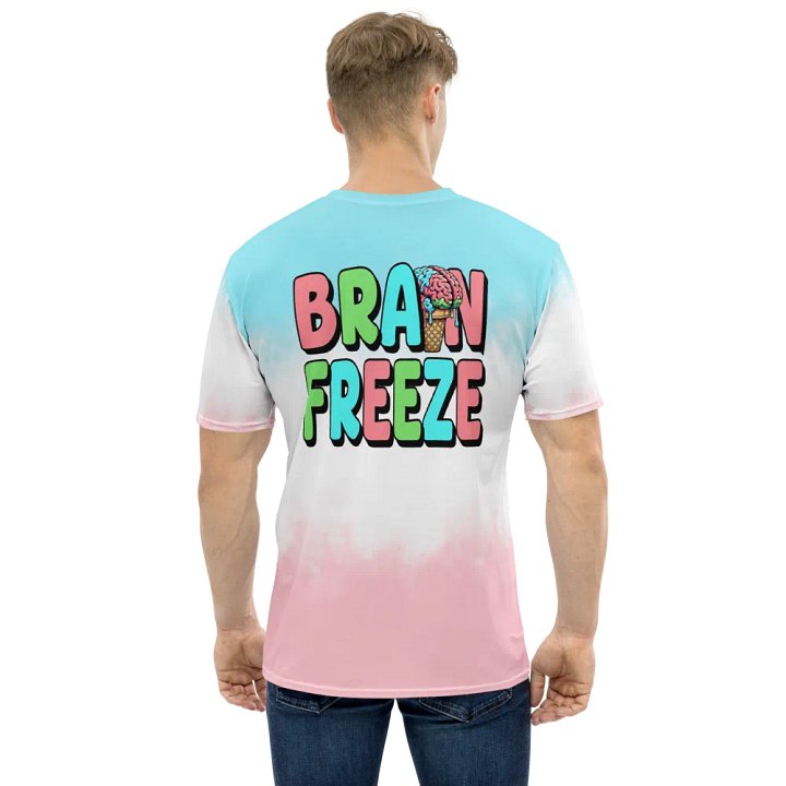 Brain Freeze Men's Crew Neck T-Shirt product image (1)