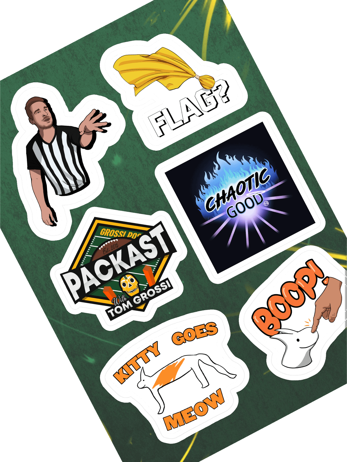 Pastizz Sticker Packast Sticker Set 1 | Tom Grossi