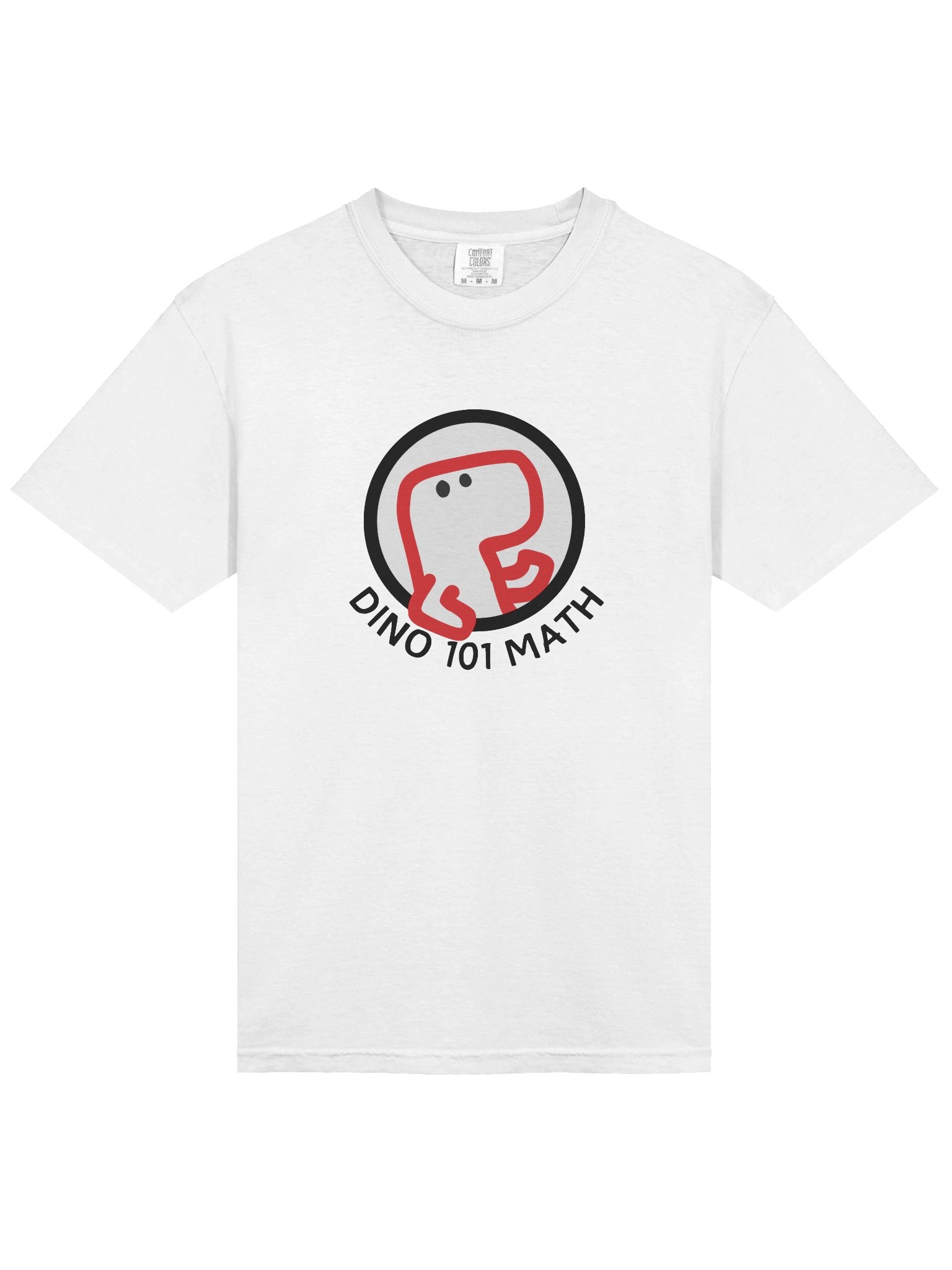 Dino 101 Math T-Shirt product image (1)