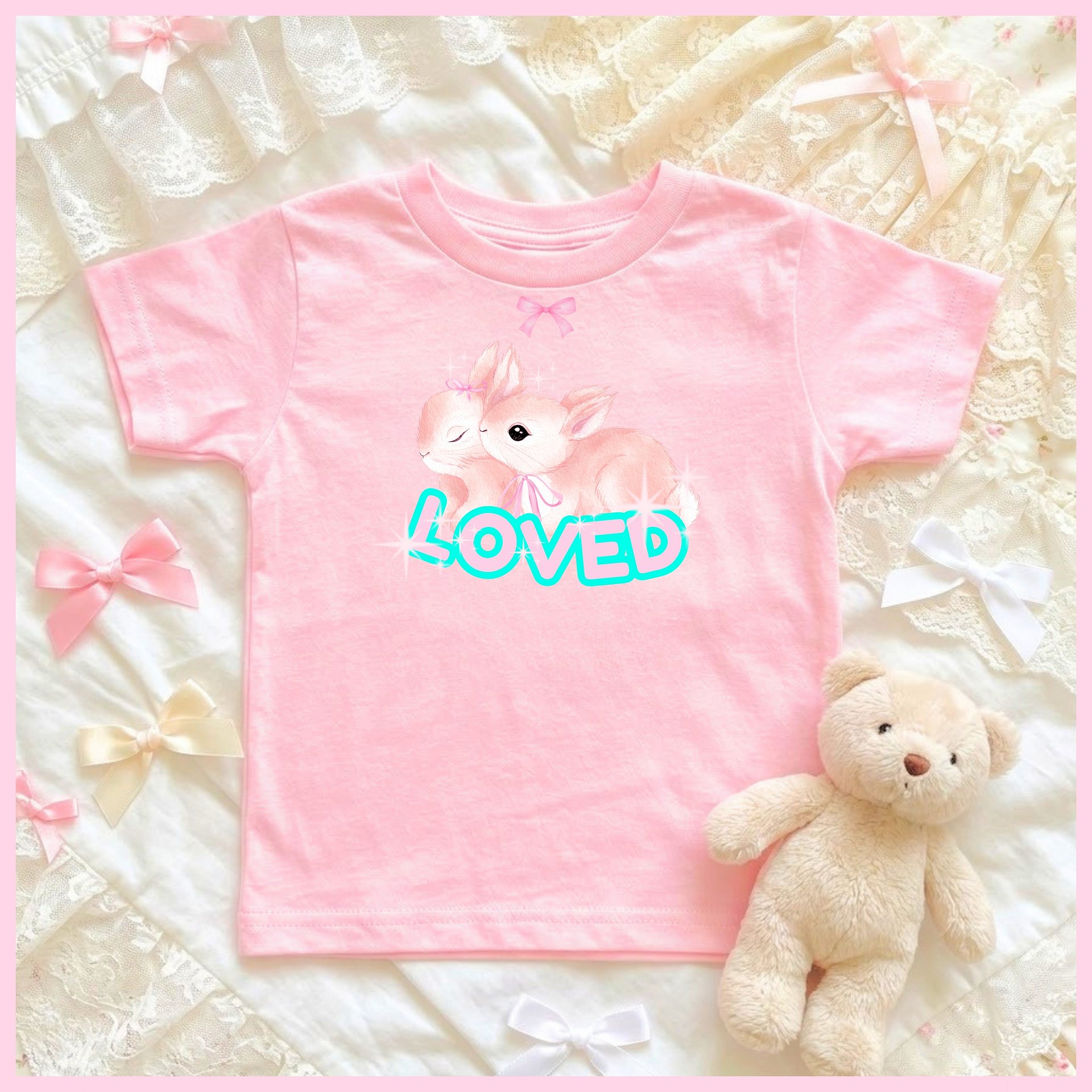 LOVED🩷Super Soft🪽T-shirt🩷 product image (1)