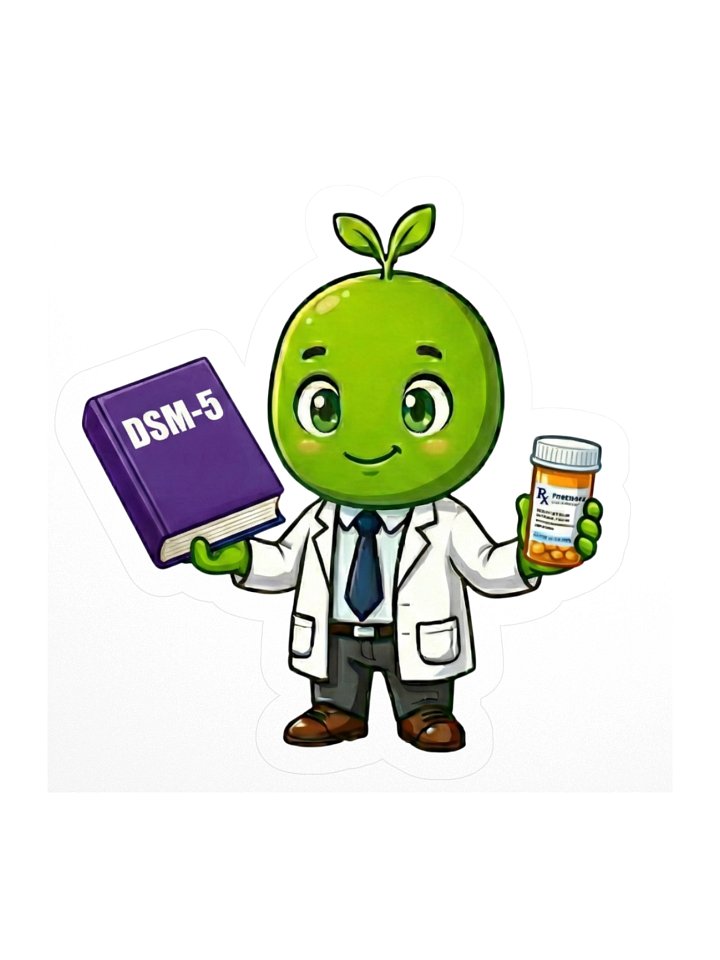 IvySprout Psychiatrist Sticker product image (1)