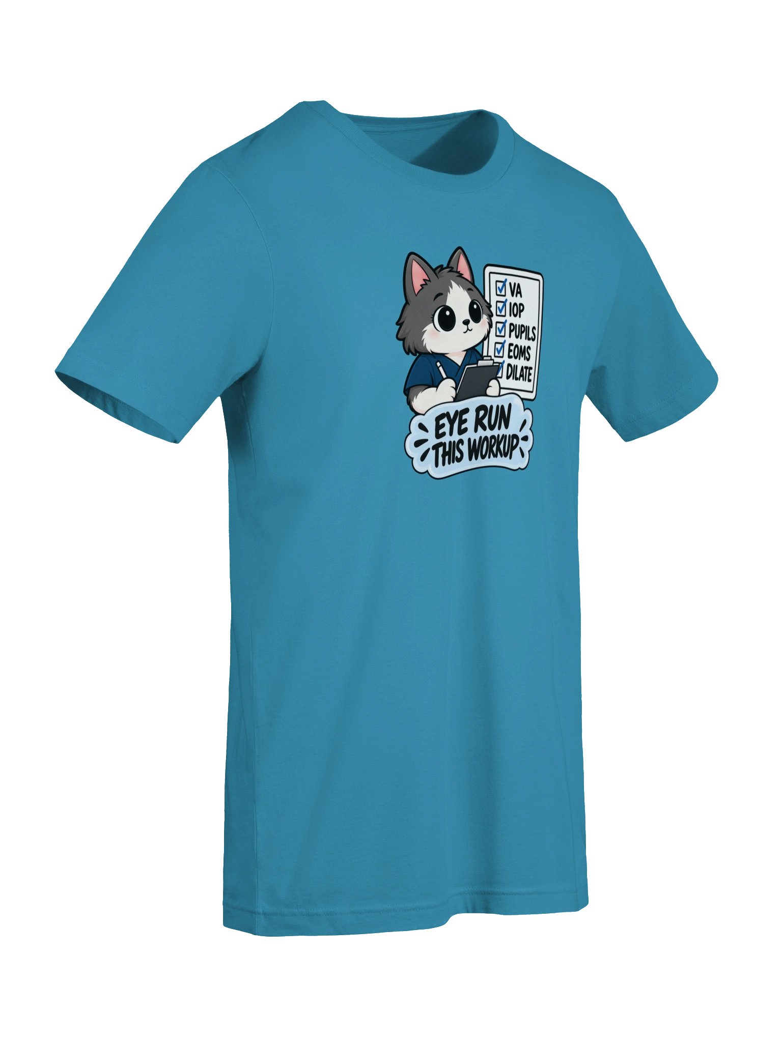 Sleepy Optometrist Eye Run This Workup T-Shirt product image (8)