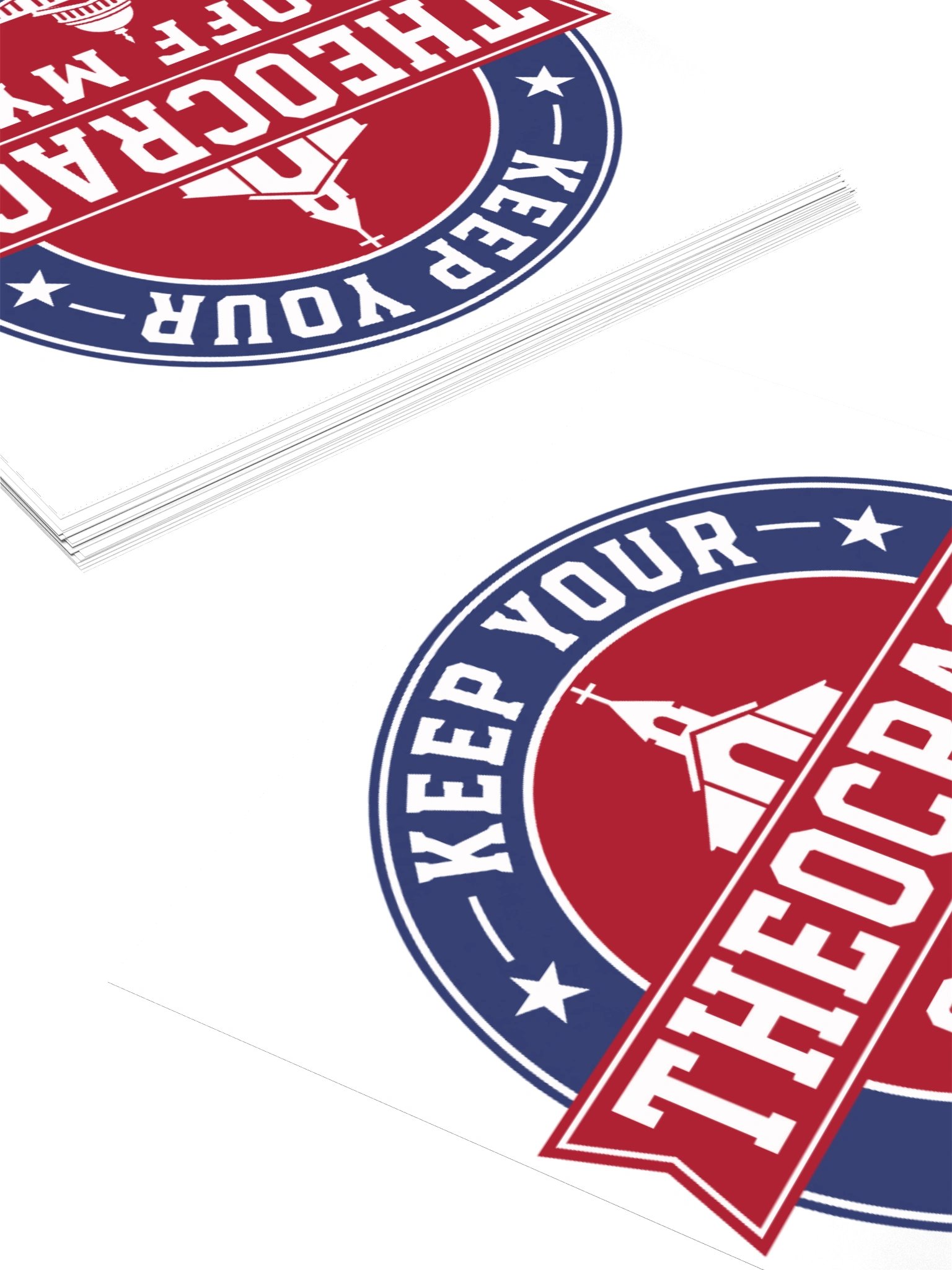 Keep Your Theocracy Off My Democracy - Sticker product image (4)