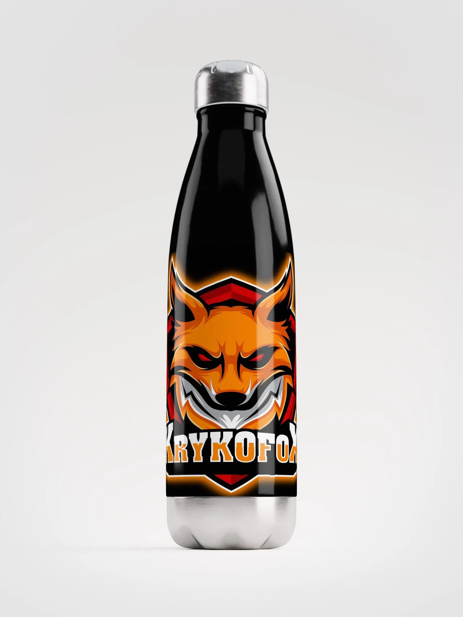Glowing RVS Waterfles - 500ml product image (1)