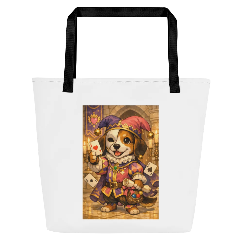 Kingdom Jester All-Over Tote Bag product image (1)