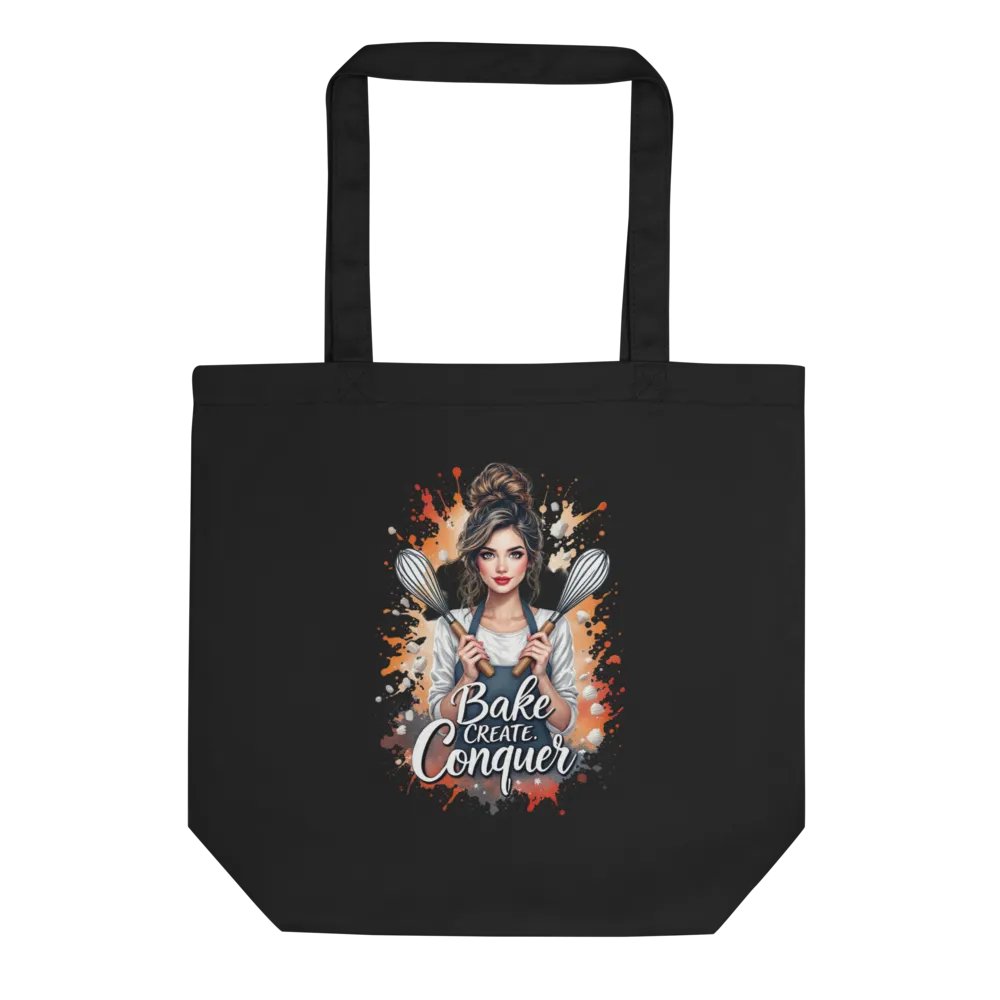 Bake Create Conquer Eco Tote product image (1)