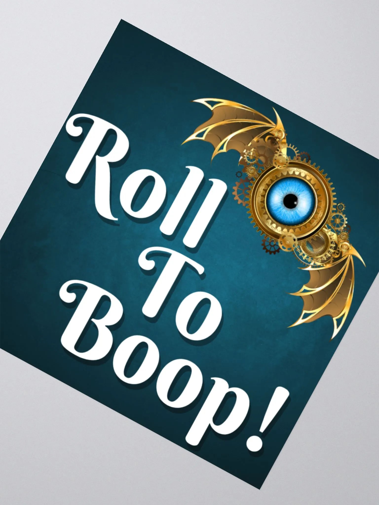 Roll to Boop Sticker product image (2)