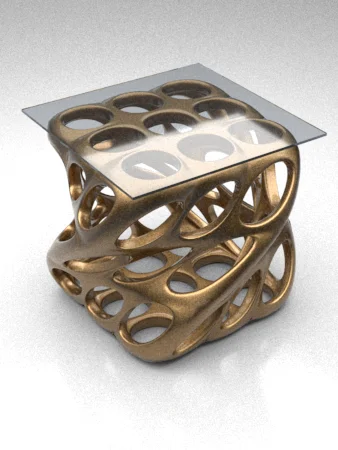 Weaverbird Parametric Table Design Grasshopper Rhino Files Download product image (4)