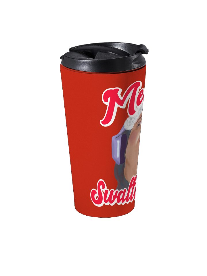 INS Red Cup - Merry Swallowmas Stainless Steel Travel Mug product image (2)