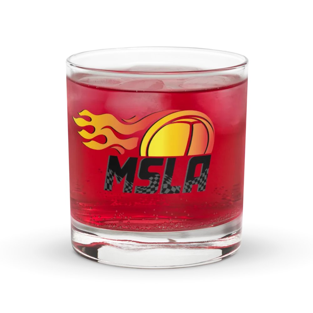MSLA Logo Rocks Glass product image (3)
