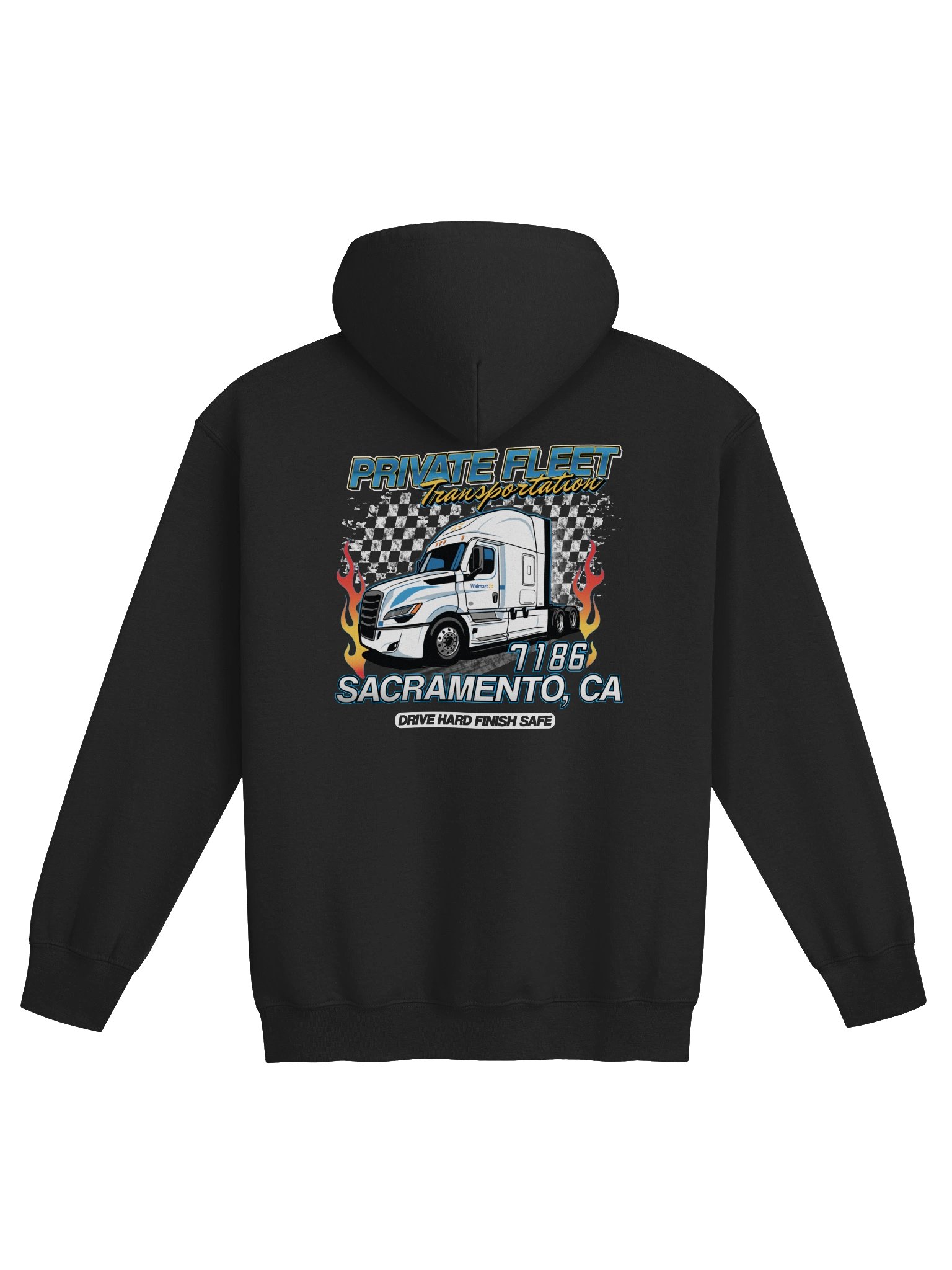 7186 Sacramento Private Fleet Racing Theme Zip-up product image (1)
