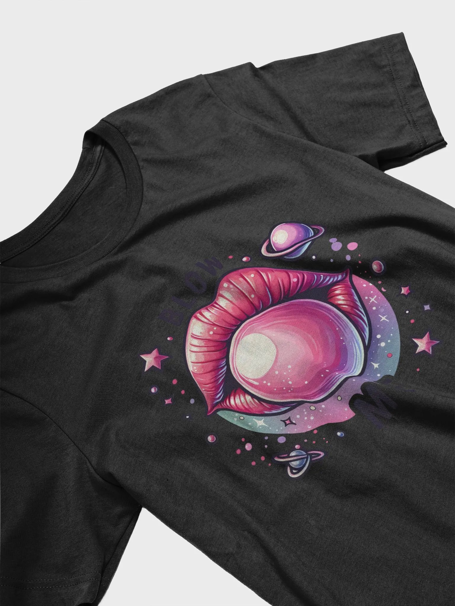 Galactic Lips Bubble T-Shirt product image (3)